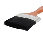 Synthetic Fiber Bristle Brushes For Oil Painting Black Hair No Streaks