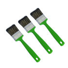 Boiled Bristle Plastic Paint Brushes , Comfortable Type Small Flat Paint Brush