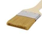 No Cracking Bristle Paint Brush , 10-12mm Thickness Wood Paint Brush