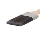 Tapered brush,angled paint brush,professional paint brush with synthetic filament long wooden handle