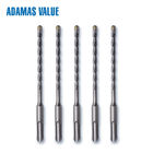 Tungsten Carbide SDS Drill Bits Special Z - Shaped Tip Quick And Accurate Positioning