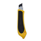 Plastic cutter knife,cutter knife 18mm,auto knife of 18mm ABS+TPR auto-lock utility knife