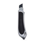 Tool knife,paper cutter knife,retractable utility knife of 18mm ABS+TPR auto-lock snap off knife