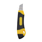 screw knife,tool knife,utility blade knife of 18mm ABS+TPR Screw-lock utility knife