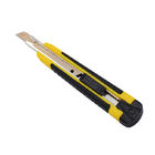 Retractable Pocket Utility Blade Cutter ABS And TPR Case Material 0.4mm Blade Thickness