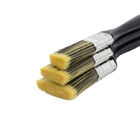 Plastic Black Handle Synthetic Paint Brush 14-17mm Thickness 1&quot;/1.5&quot;/2&quot; Size