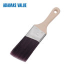 Short Wooden Handle Synthetic Paint Brush Neat And Soft Hair Easy To Clean