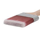 Tapered brush,wooden brush handle,synthetic paint brush with long wooden handle