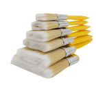 Professional Paint Flat Brush Plastic Handle PET Fibre Bristles For Painting