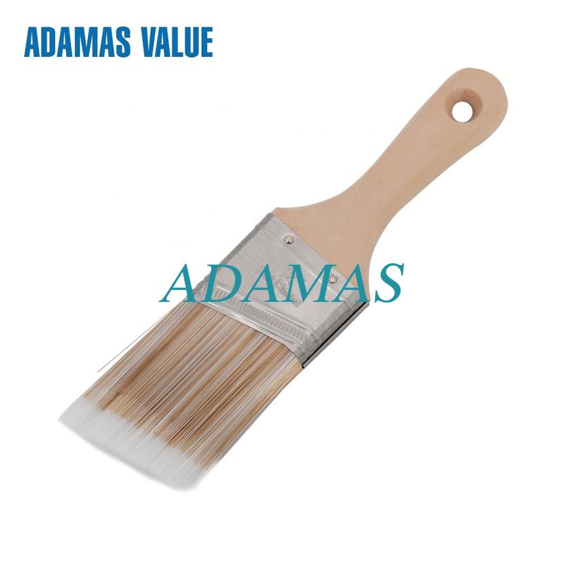 Smooth And Even Flat Paint Brush , Synthetic Filament Professional Paint Brushes
