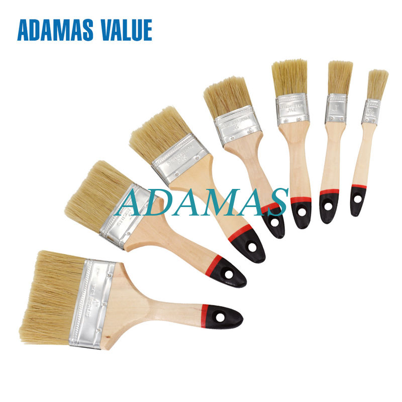 No Cracking Natural Bristle Brushes For Oil Painting Environmental Material