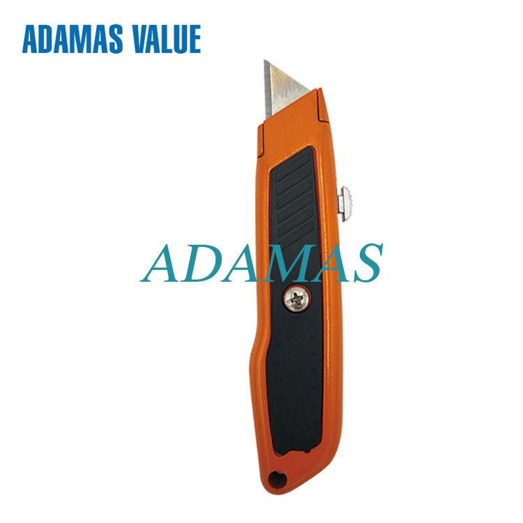 Tool knife,paper cutter knife,retractable utility knife of ABS+TPR sharp point knife