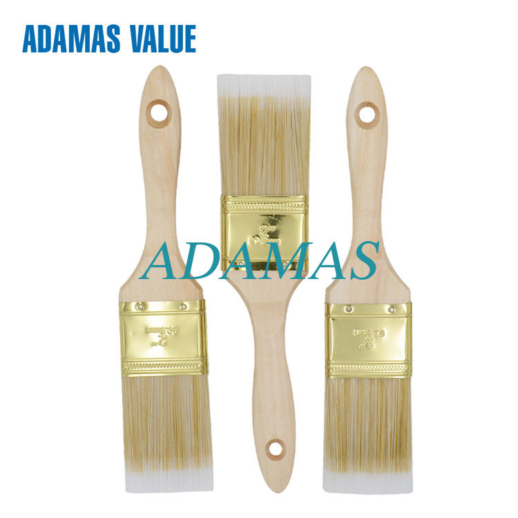 Solid And Durable Wooden Handle Paint Brushes Highly Safe And Hygienism