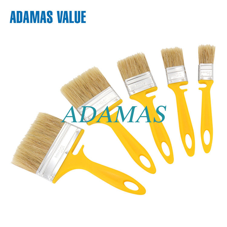 No Cracking Natural Bristle Brush , Small Paint Brushes Convenient To Carry