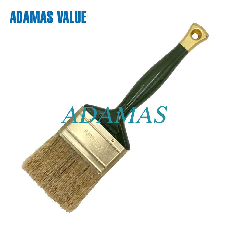 Natural Bristle Paint Brush High Paint Pick Up Even Painting Effect