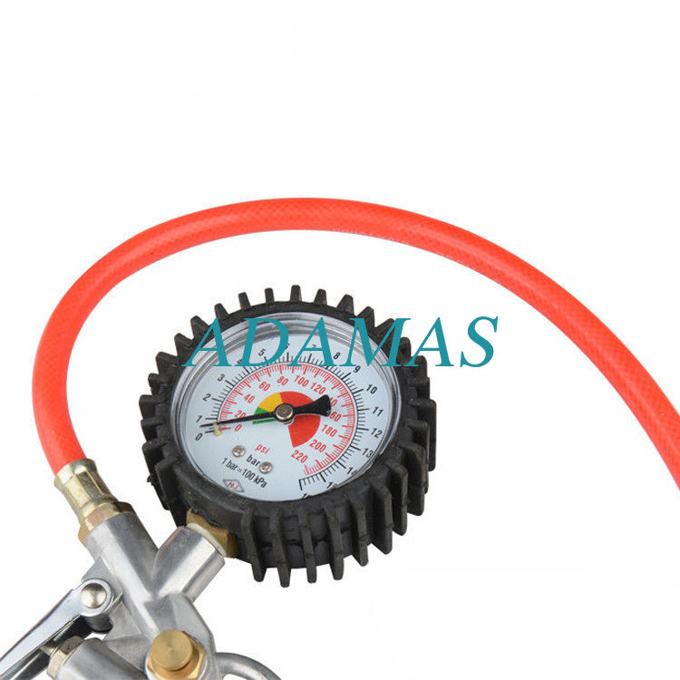 High Pressure Tire Inflation Gun Easy Deflation Control For Tire Pressure Measuring